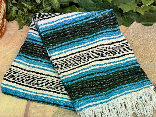 Traditional Mexican Falsa Blanket