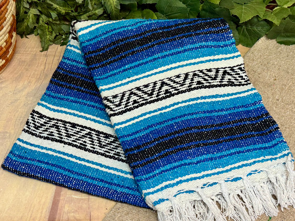 Traditional Mexican Falsa Blanket