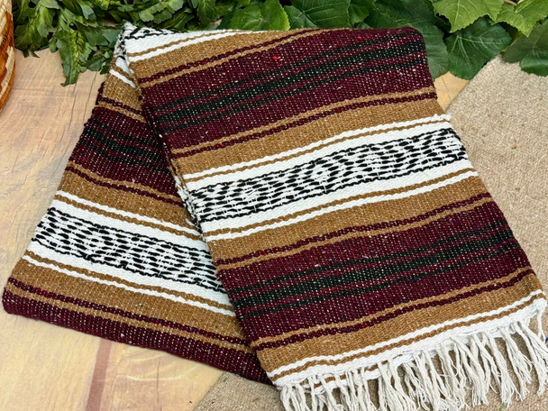 Traditional Mexican Falsa Blanket