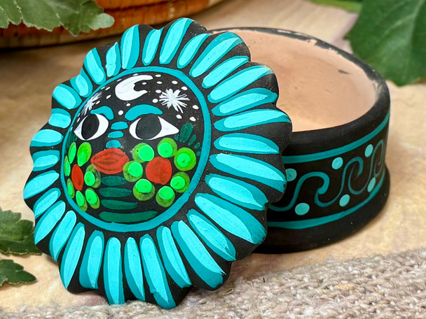 Mexican Clay Jewelry Box