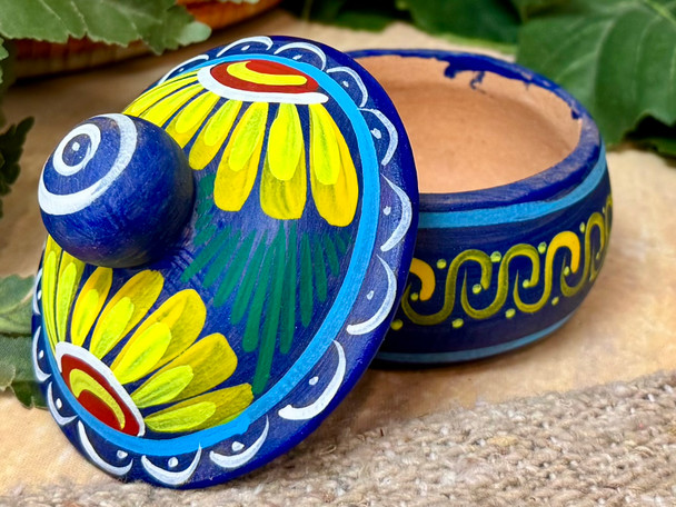 Mexican Clay Jewelry Box