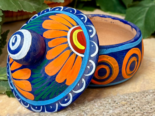Mexican Clay Jewelry Box