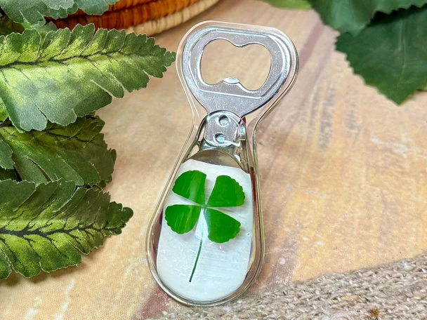 Clover Magnet Bottle Opener