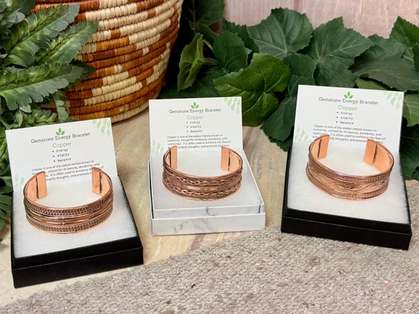 Assorted Copper Cuff Bracelet