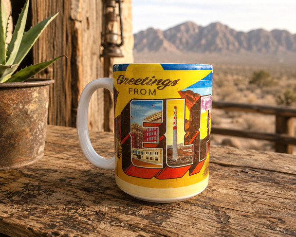 Greetings from El Paso  -  Souvenir Mug