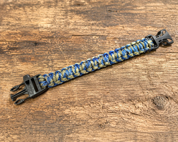 outdoor survival paracord bracelet
