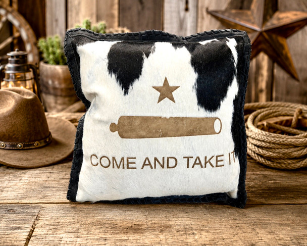 Cowhide Pillow