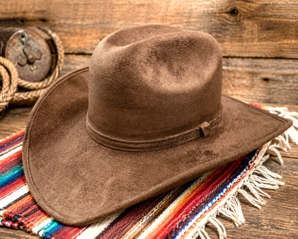 Western Cowboy Hat Brown