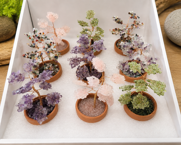 Potted Gemstone Tree