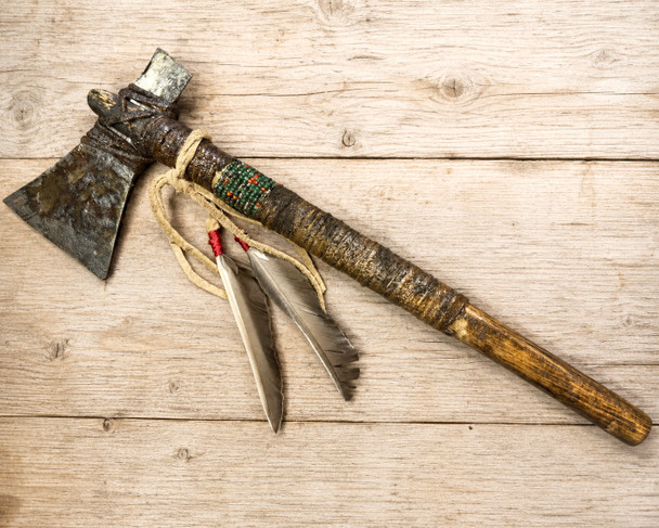 Navajo Indian Metal Tomahawk