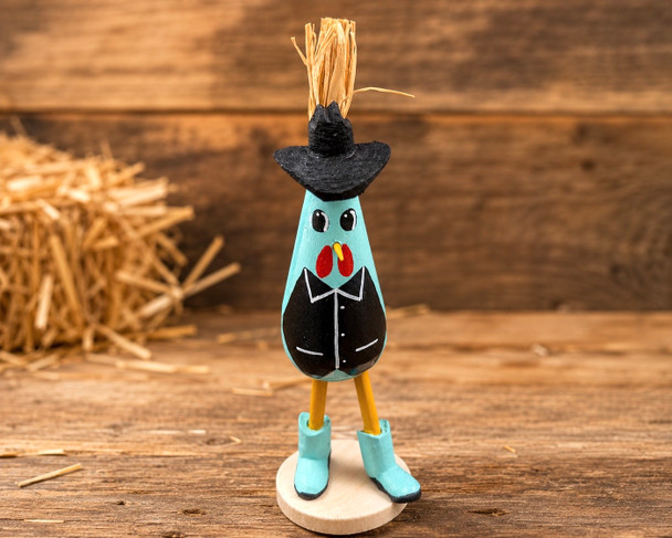 Hand Crafted Folkart Chicken