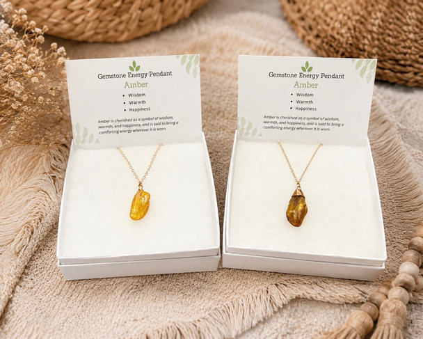 Assorted Amber Pendant