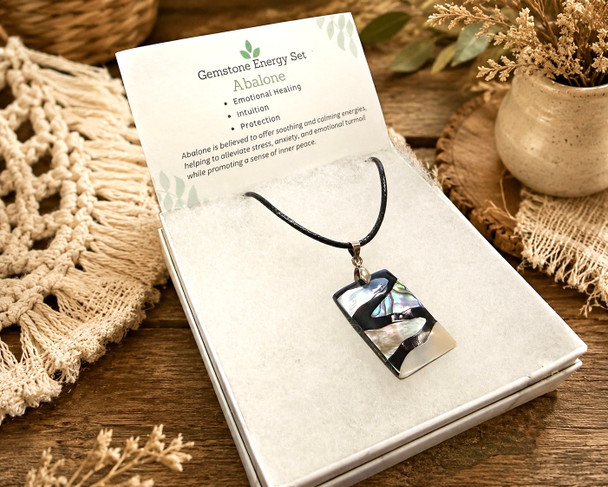 Abalone Pendant Necklace