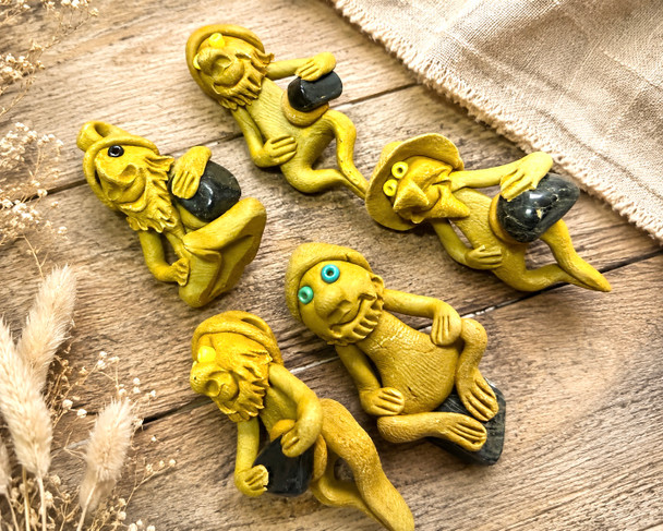 Clay Pendant Gemstone Troll
