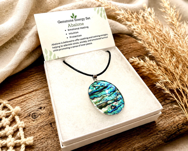 Abalone Pendant Necklace