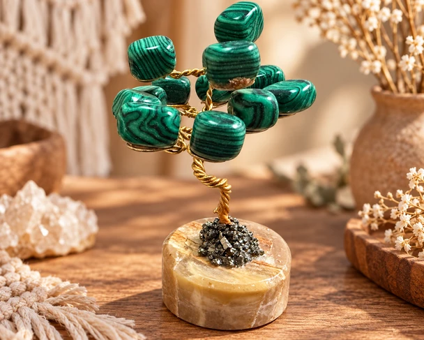 Polished Gemstone Tree