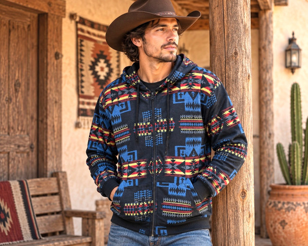 Native Inspired Fleece Jacket