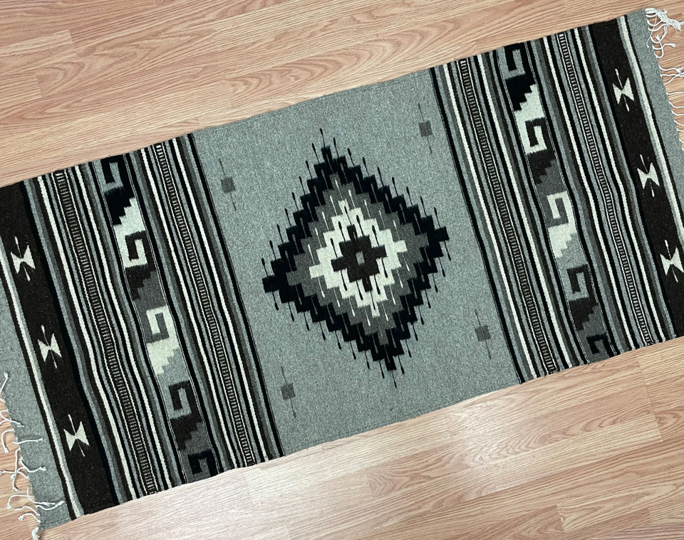 Southwestern Zapotec Area Rug 30x60 (zr121) Mission Del Rey Southwest