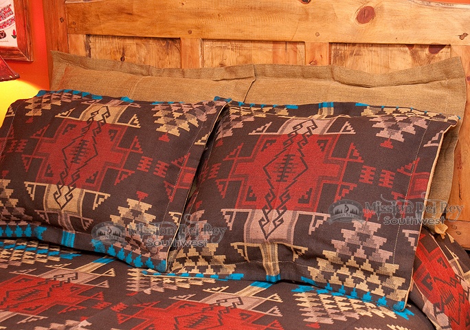 Southwestern Tewan Pillow Sham Southwestern Tewa Pillow Sham