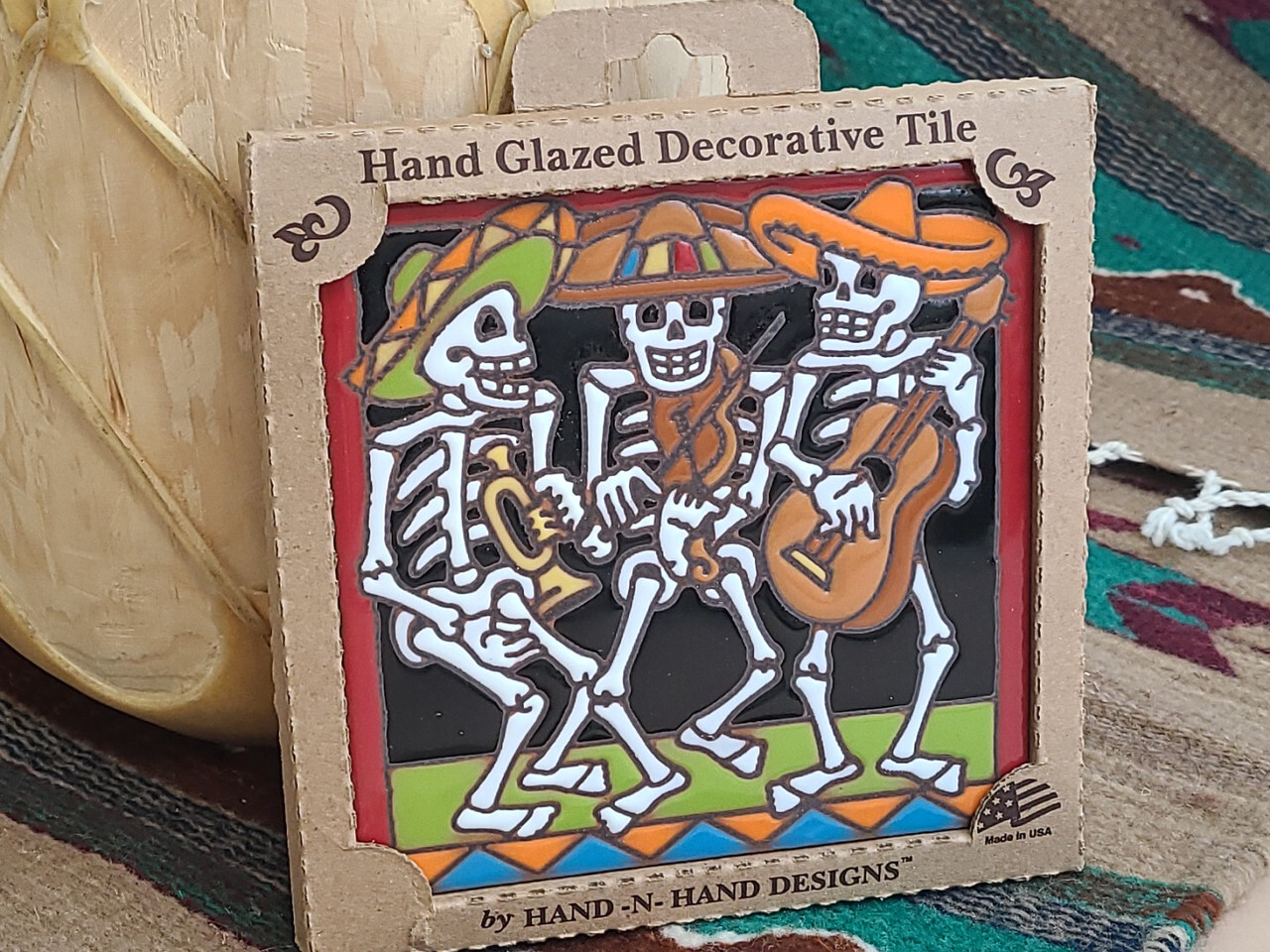 Day of tthe Dead tiles and trivets