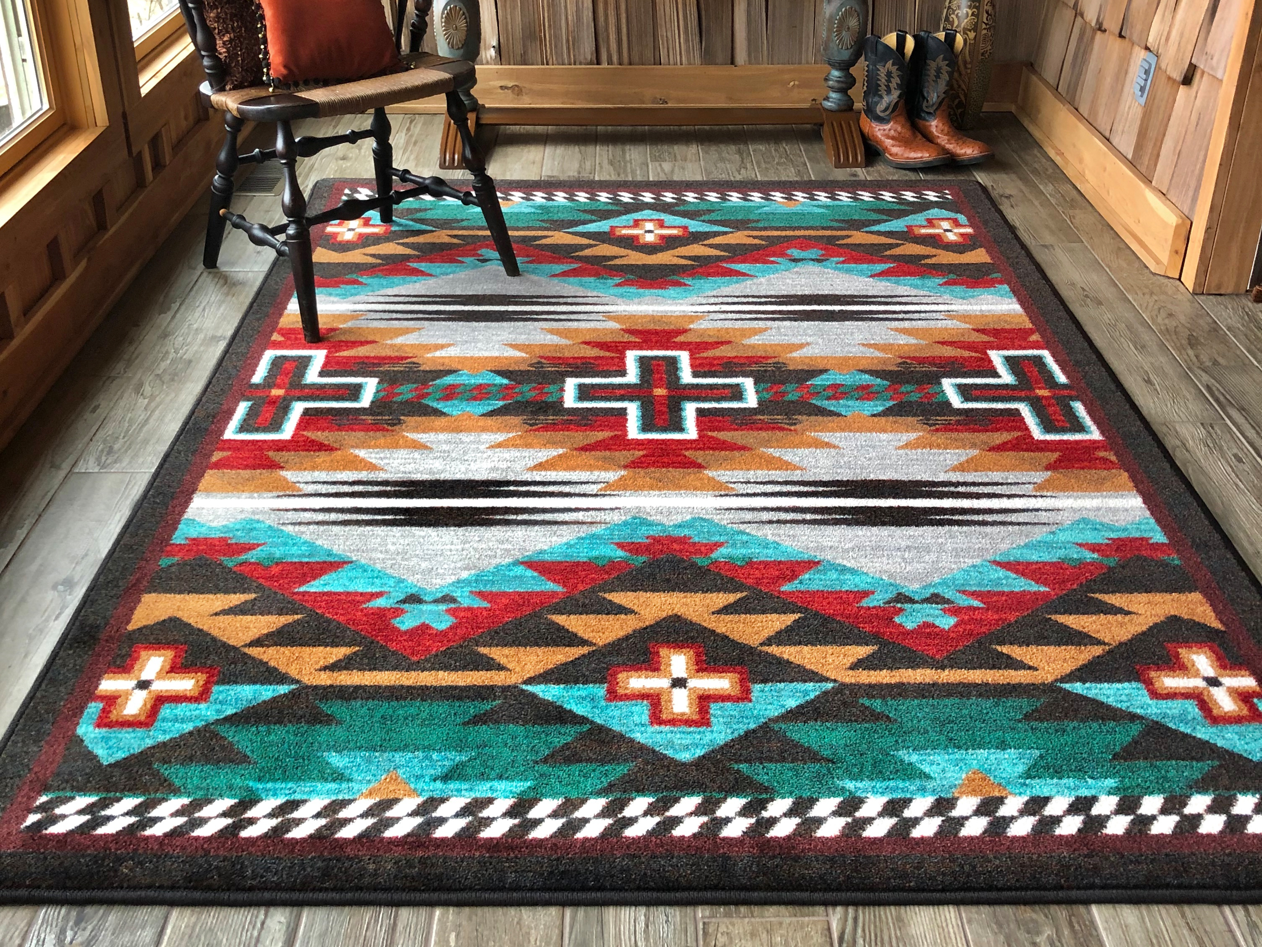 Ruggged Cross Roper Rug