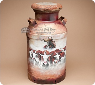 rustic-southwestern-milk-cans