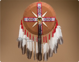 american indian war shield design