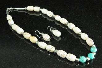 Apache Indian Jewelry -Necklace & Earring Set 18