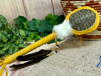 Native American Turtle Shell Rattle 17
