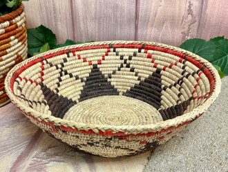 Deep Native American Style Basket 15