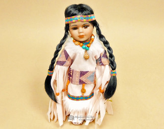 Porcelain discount indian dolls