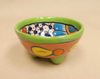 Talavera Salsa Bowl – Outside-In