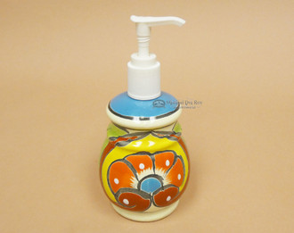 Mexican Talavera Soap Dispenser