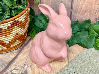 Ceramic Standing Rabbit 11