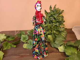 Handcrafted Paper Mache Katrina 15.5