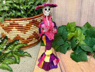 Handcrafted Paper Mache Katrina 12