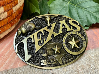 Texas Ranger Belt Buckle