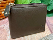 Men's Leather Bi-Fold Wallet