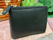 Men's Leather Bi-Fold Wallet