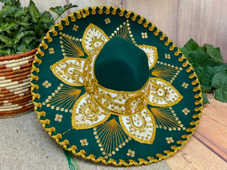 Hat Sombrero Mexican Artesanal Hand Painted
Straw Black Green Yellow M NEW il_1080xN.6759505857_s0u2.jpg main image 4