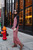 Charli Handwoven Cotton Jumpsuit in Mauve Stripe - Pre-Order 7/31