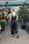 Charli Handwoven Cotton Jumpsuit in Navy - Pre-Order 6/30