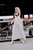 Robbi Handwoven Cotton Dress in Grey and White Stripe - Pre-Order 6/30