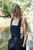 Dilsi Handwoven Cotton Overalls in Black