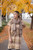 Eloise Handwoven Cotton Dress in Beige and Stripe - Pre-Order 7/31