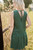 Handwoven Bina Dress in Dark Green - Pre-Order 6/30