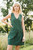 Handwoven Bina Dress in Dark Green - Pre-Order 6/30