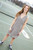Handwoven Bina Dress in Brown and Blue Plaid - Pre-Order 6/30