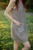 Handwoven Bina Dress in Brown and Blue Plaid - Pre-Order 6/30