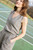 Katie Handwoven Cotton Set in Brown and Blue Plaid - Pre-Order 7/31